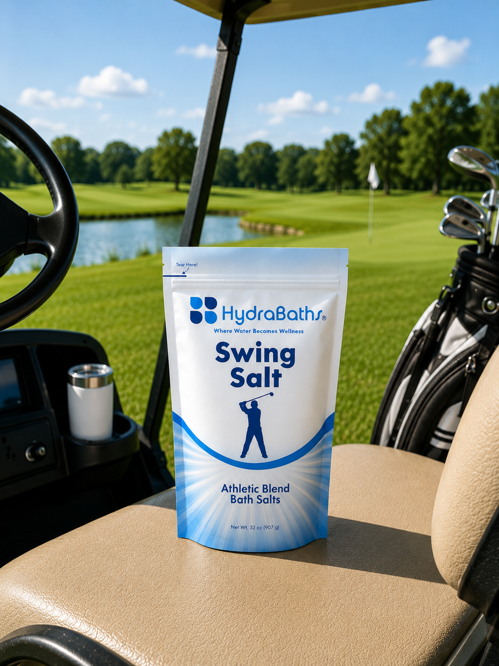 HYDRABATHS® Swing Salt - Athletic Blend Bath Salts
