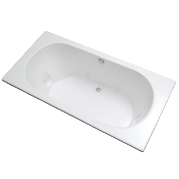 HYDRABATHS® LW3672-CD 36" x 72" Luxury Drop In Tub