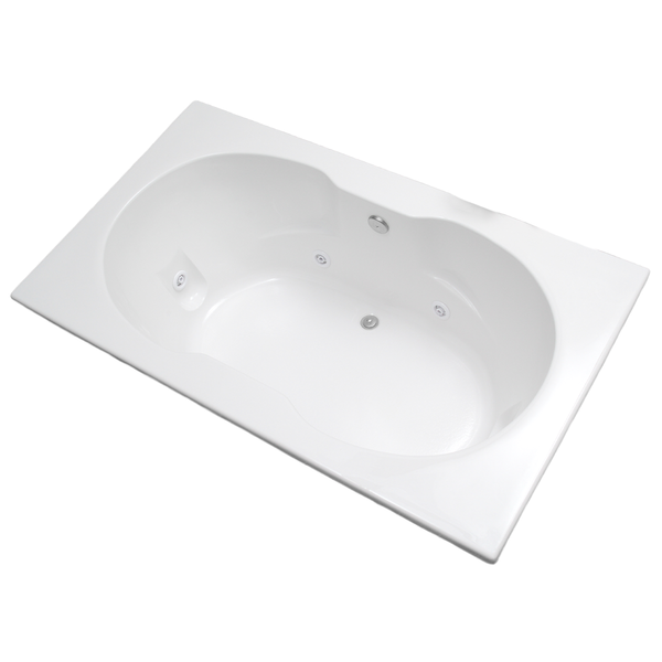 HYDRABATHS® LW4272-CD 42" x 72" Luxury Drop In Tub