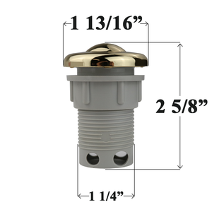 HYDRABATHS® Futura Air Button