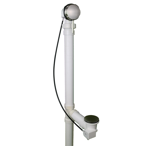 HYDRABATHS® HBCD27BN Cable Drain in Brushed Nickel