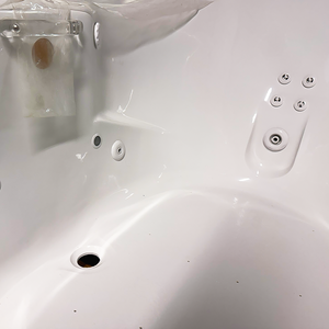HYDRABATHS® HB4472-CD 44" x 72" Center Drain Drop-In Tub